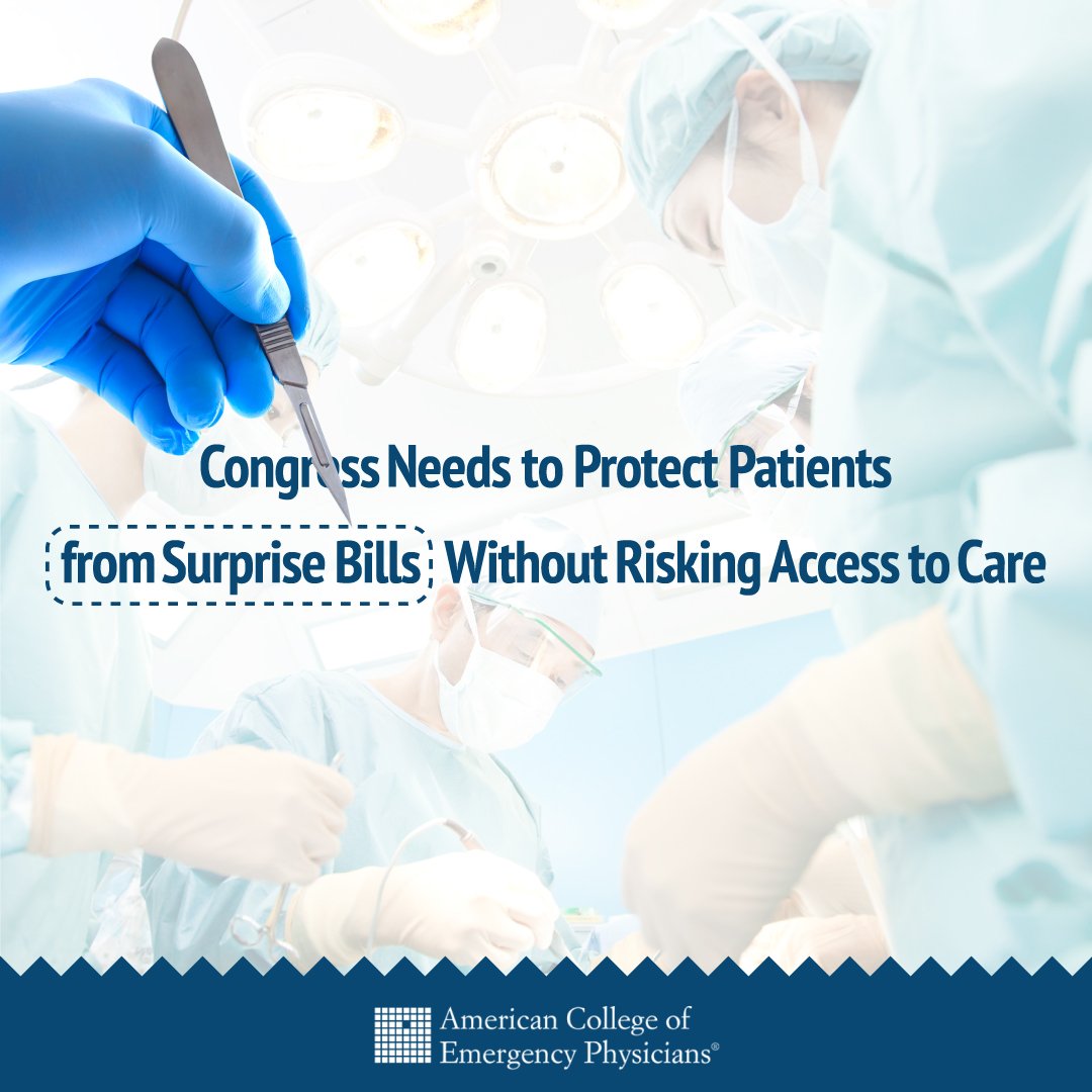 Surprise Billing Advocating for the Best Solution for Patients and
